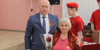 Вручение  юбилейных медалей «80 лет Победы в Великой Отечественной войне 1941-1945 годов» жителям Пошехонского  района - Пошехонский район